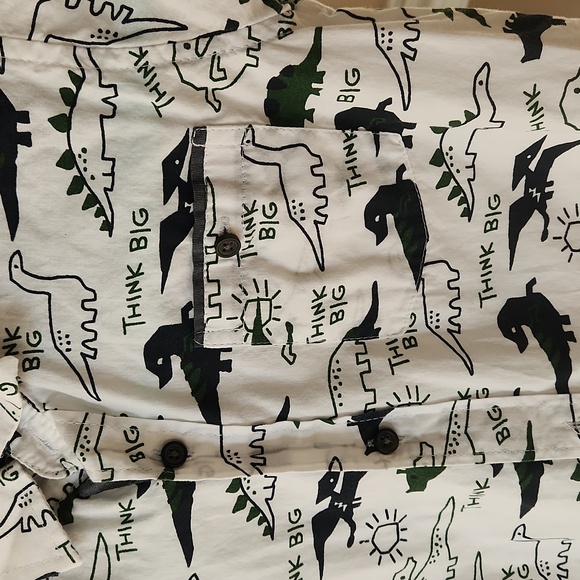 NWOT ❗️ Craft flow boys dinosaurs think big shirt size 6 - Picture 4 of 11